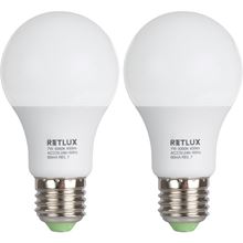 Dvojbalení LED řárovek 2x7W E27 RETLUX