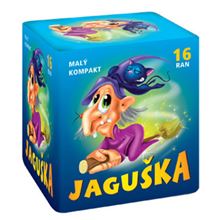 Jaguška, kompakt  modrá/zlatá, 16ran, 16sek