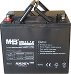 Olověný Pb akumulátor MHB VRLA AGM 12V/33Ah
