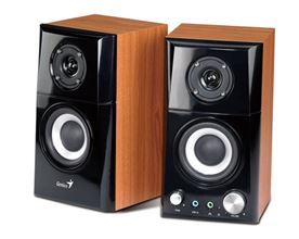 Reproduktory GENIUS SP-HF 500A dřevěné 2.0 14W