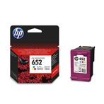 HP 652 3barevná inkoustová kazeta, F6V24AE