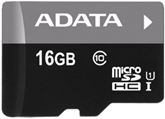 Paměťová karta 16GB MicroSDHC s adaptérem SD, Premier,class 10, ADATA