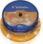 Verbatim DVD-R 25-Pack Spindle General Retail 16x 4.7GB