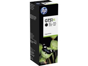 HP GT51XL - černá lahvička s inkoustem