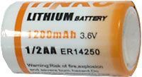 Baterie TINKO ER14250, 1/2AA(R6) 3,6V 1200mAh lithiová