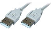 USB kabel.0 A-A M/M 1m propojovací kabel