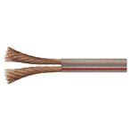 Dvojlinka nestíněná 2x1,0mm průhledná
