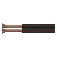 Dvojlinka nestíněná 2x0,15mm černo/rudá