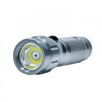 Solight svítilna WL111, 3W COB + infra laserové ukazovátko, stříbrná, 3x AAA, se šňůrkou