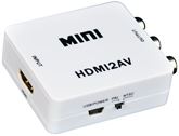 Konvertor HDMI na AV - analogové kompozitní video + audio D334B