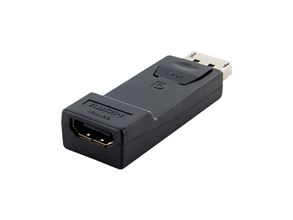 Adaptér DisplayPort M - HDMI F černý