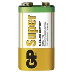 Alkalická baterie GP Super 9V (6LF22)