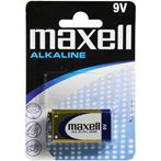 Alkalická baterie 9V MAXELL