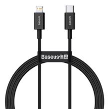 Baseus CATLYS-A01 Superior Fast Charging Datový Kabel USB-C to Lightning 20W 1m Black