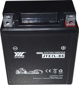 Pb akumulátor JYC JTX7L-BS AGM pro motocykly 12V/7Ah pravý