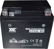 Pb akumulátor JYC JTX5L-BS AGM pro motocykly 12V/5Ah pravý