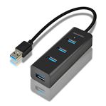 AXAGON 4x USB 3.0 CHARGING hub, microUSB napájecí #1