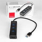 AXAGON 4x USB 3.0 CHARGING hub, microUSB napájecí #2